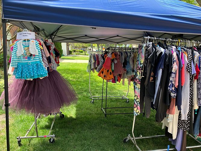 Large garage sale- from multiple families photo