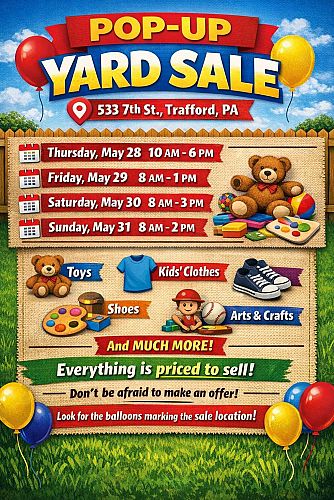 Pop-Up Yard Sale
