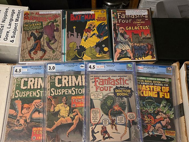 May 30th Comic Book Yard Sale with Baby Clothes & New Items!
