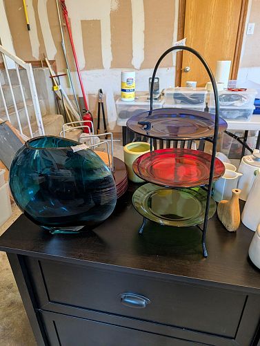 Architect's home downsizing garage sale photo