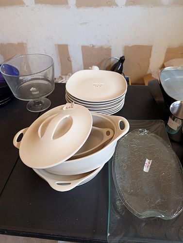 Architect's home downsizing garage sale photo