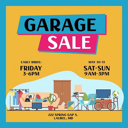 Maryland City Garage Sale This Weekend photo