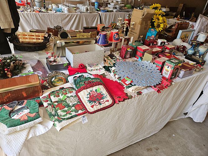 Garage sale/fundraiser for Korean War vet photo