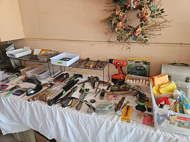 Garage sale/fundraiser for Korean War vet photo