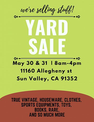Albert’s Yard Sale photo