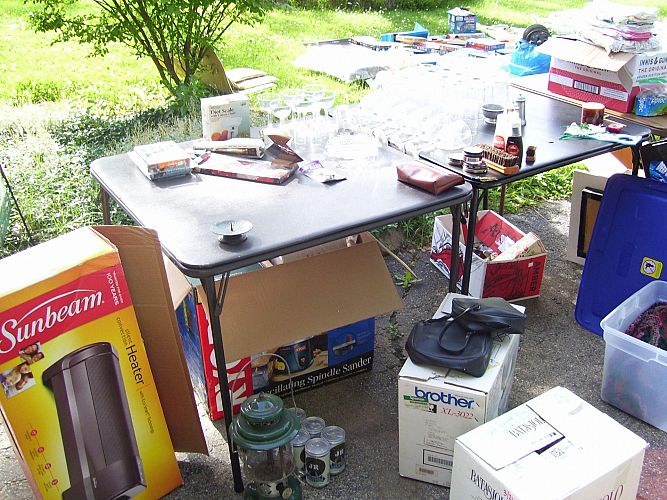 Huge yard sale/ estate sale photo