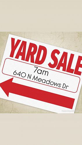 Huge yard sale photo