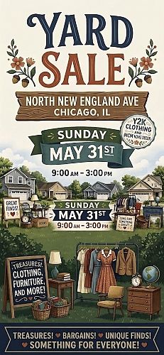 YARD SALE- Clothing & home decor photo