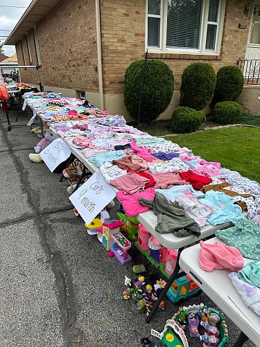 Multi family garage sale photo