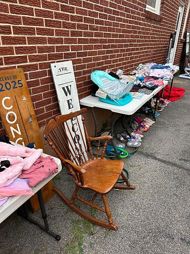 Multi family garage sale photo
