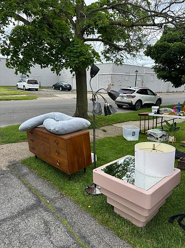 Multi family garage sale photo