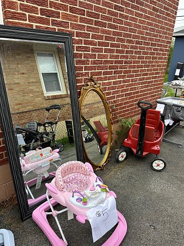 Multi family garage sale photo