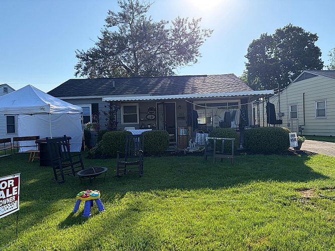Garage Sale and Open House photo