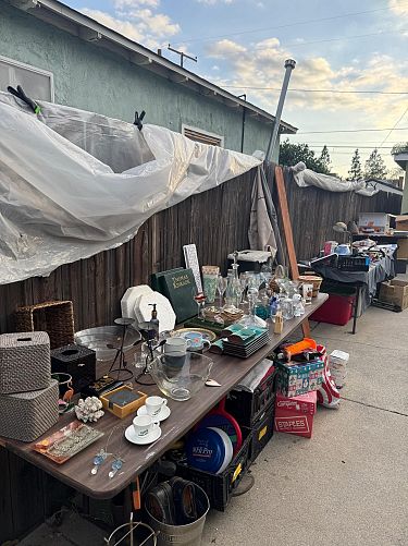 Huge garage sale photo