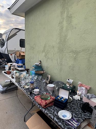 Huge garage sale photo