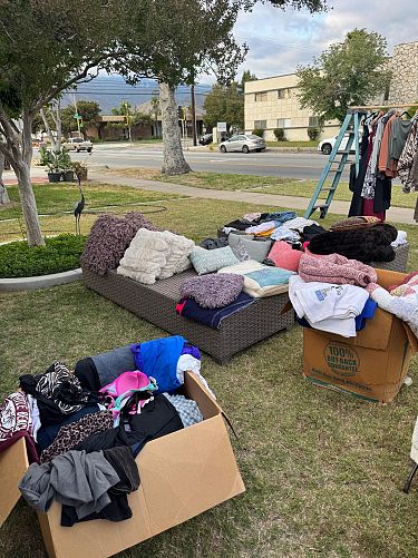 Huge garage sale photo