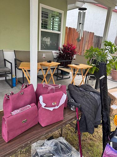 Huge garage sale photo