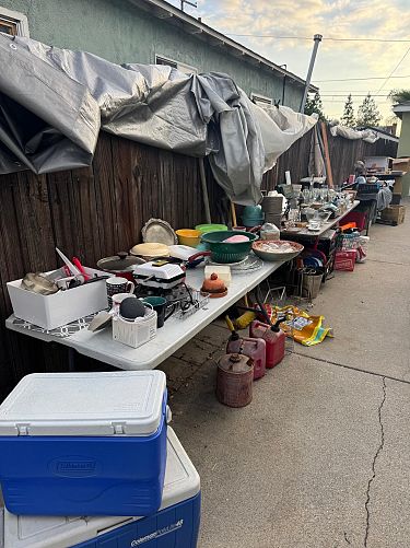 Huge garage sale photo