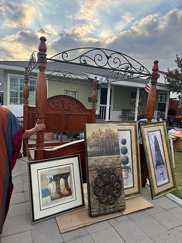 Huge garage sale photo