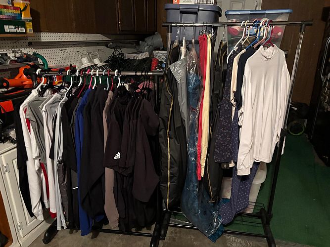 Multi family garage sale photo