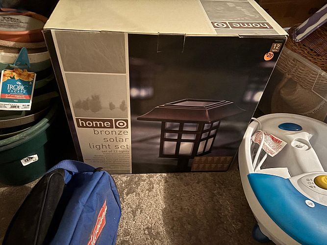 Multi family garage sale photo