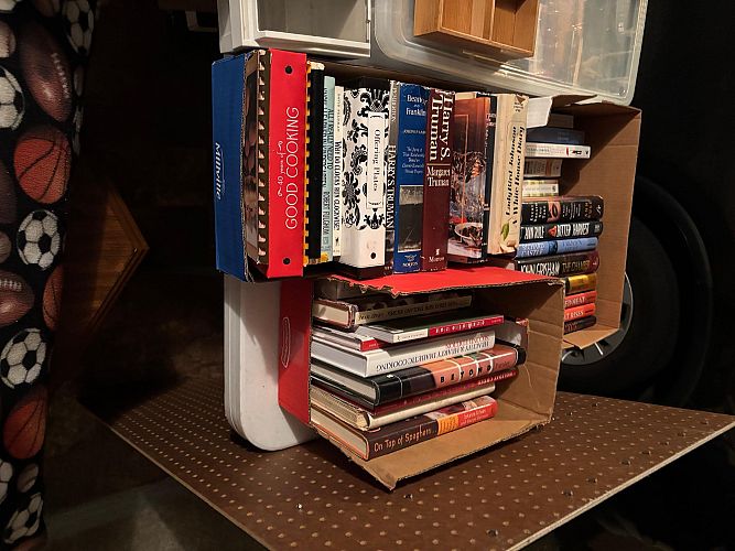 Multi family garage sale photo