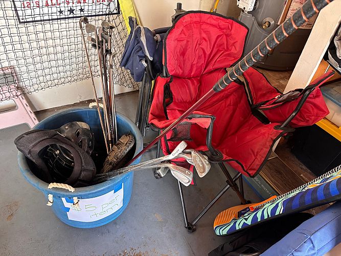 MEGA Garage Sale Fundraiser for Boys Baseball Team photo