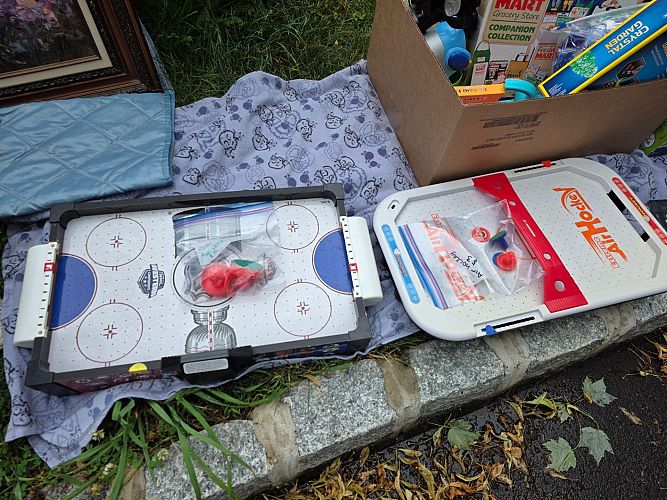 Huge garage sale photo