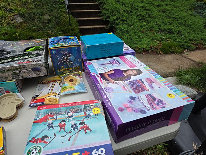 Huge garage sale photo