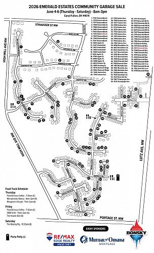 Massive 80+ Homes - Emerald Estates Community Garage Sale