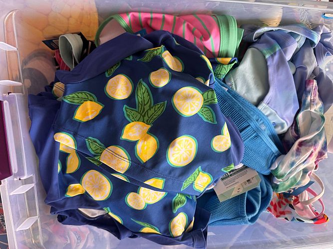 HUGE GARAGE SALE! New with Tags Clothing, Shoes, Tents, Canopies, Toys and More! photo