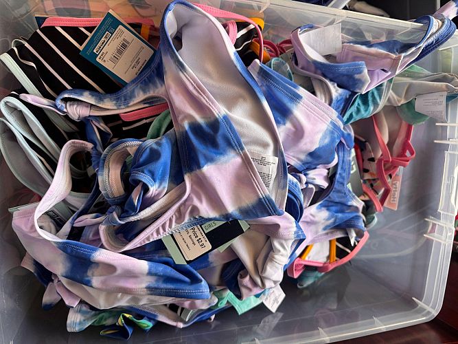 HUGE GARAGE SALE! New with Tags Clothing, Shoes, Tents, Canopies, Toys and More! photo