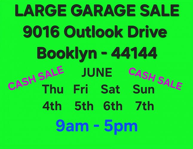 BIG Garage Sale - Brooklyn - Thu Fri Sat Sun 9-5 photo