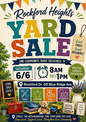 Large Multi Family + Neighborhood yard sale photo