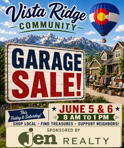 Community Wide Vista Ridge Erie Neighborhood Garage Sale! photo