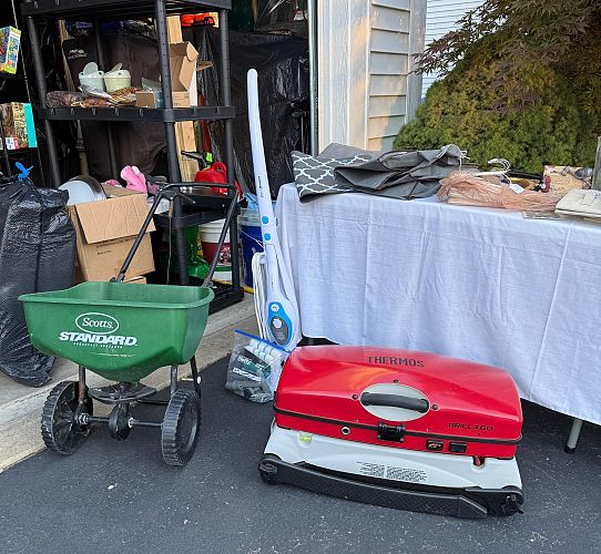 Multi family garage sale photo