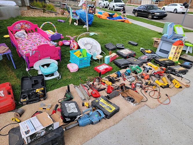 60+ Home Neighborhood Yard Sale - Commerce City North photo