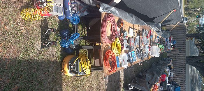 Huge yard sale last one of the season cover