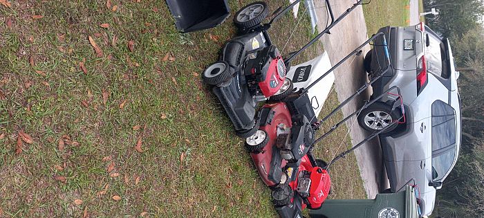 Huge yard sale last one of the season photo