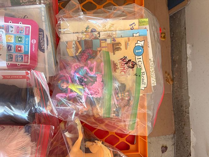 Garage sale-lots of toys photo