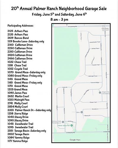Subdivision/ Multi-family garage sales photo
