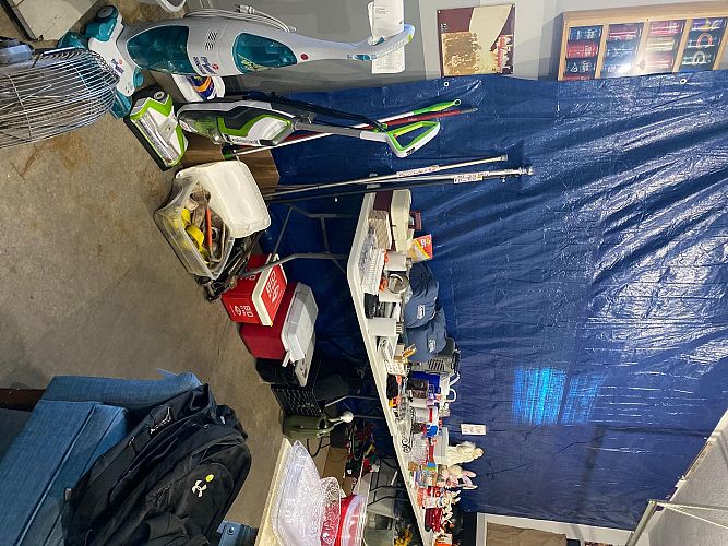 Garage sale cover