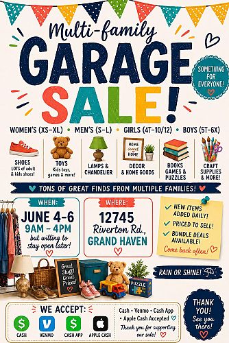 Huge Multi-Family Garage Sale photo