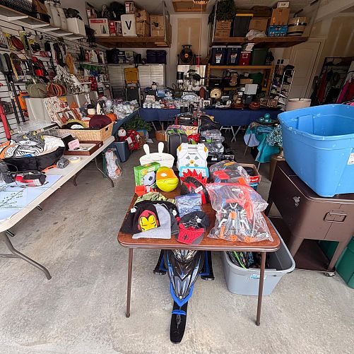 HUGE FOXFIELD VILLAGE GARAGE SALE photo