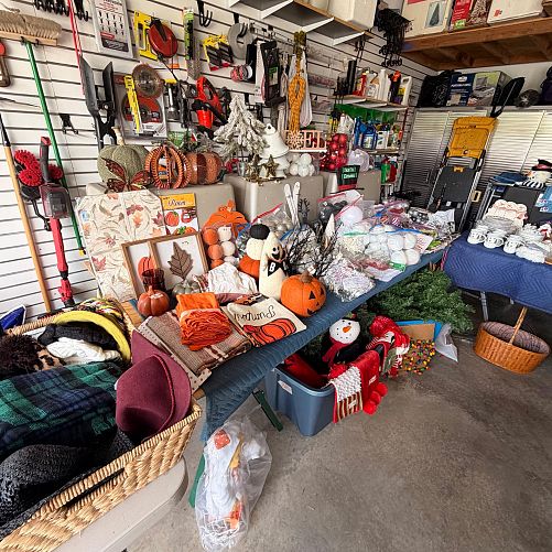 HUGE FOXFIELD VILLAGE GARAGE SALE photo