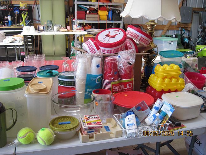 multi family garage sale photo