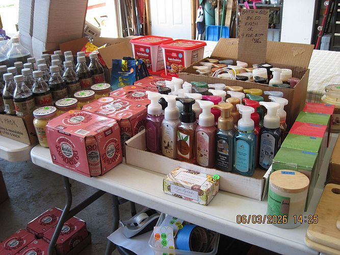 multi family garage sale photo