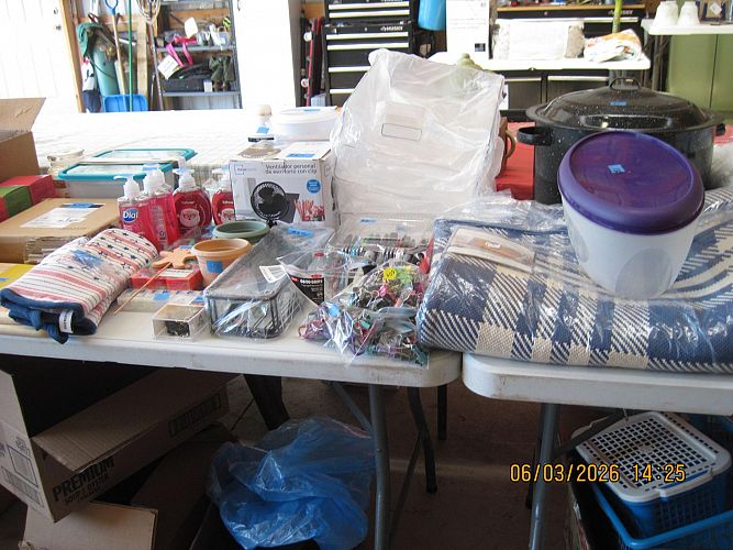 multi family garage sale photo