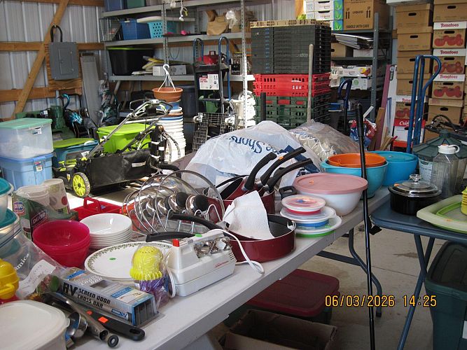 multi family garage sale photo