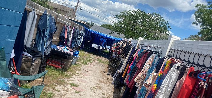 Massive $1 yard sale photo